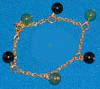 Aventurine and Agate bracelet